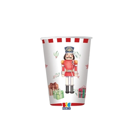 Bicchieri Schiaccianoci 200cc in carta, 8pz.