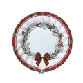 Piatti Tartan Holly 25cm, 8pz.