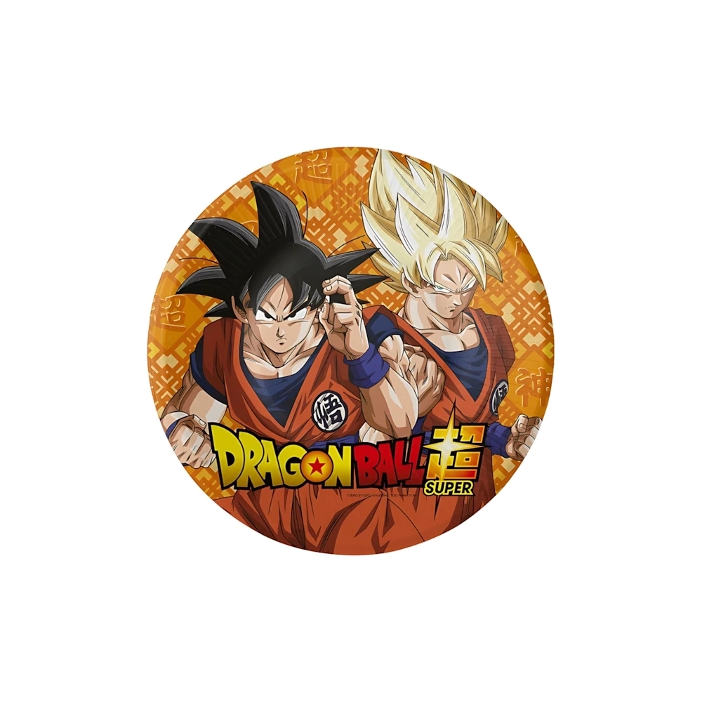 Piatti Dragon Ball piccoli 18cm Plastic Free, 8pz.