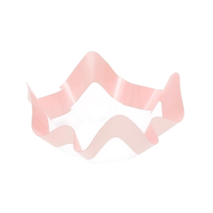 Contenitore Petali Rosa Perlato 22,5x12cm, 1pz.