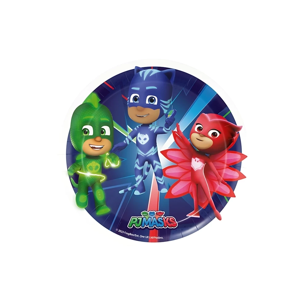 Piatti PJ Masks 18cm, 8pz.