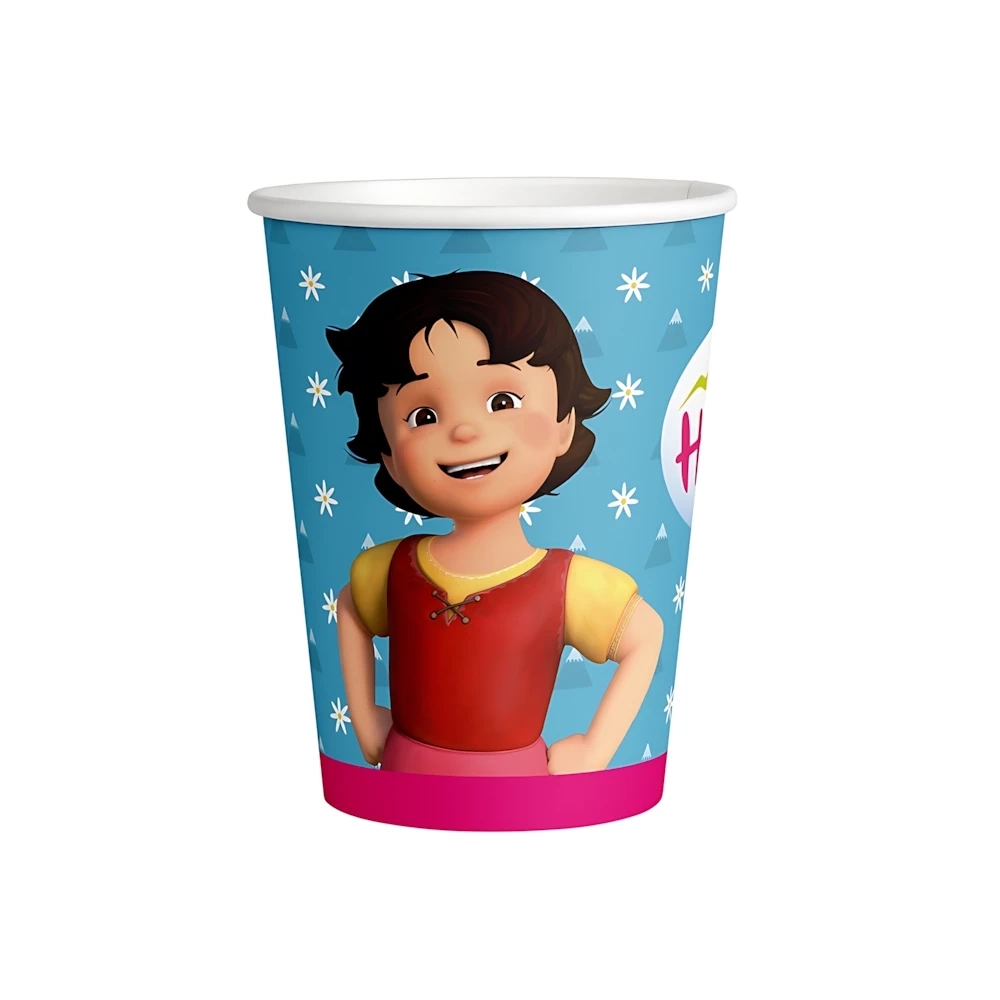 Bicchieri Heidi 250ml in carta, 8pz.