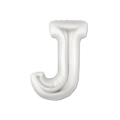 Palloncini Lettera J Argento mini shape 14" (35cm) in mylar, 5pz.