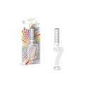 Candela fontana pirotecnica numero 7 con led multicolore, categoria F1, 1pz.