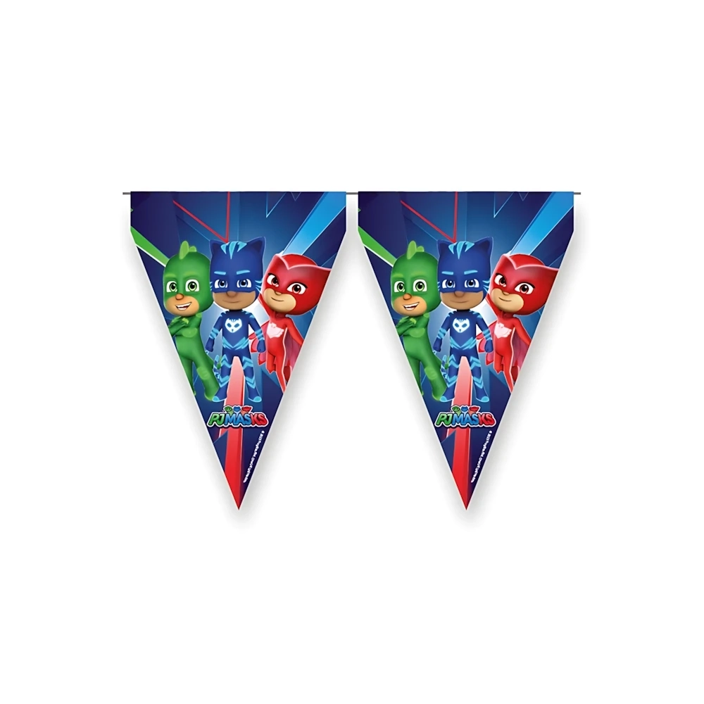 Festone bandierine PJ Masks, 1pz.