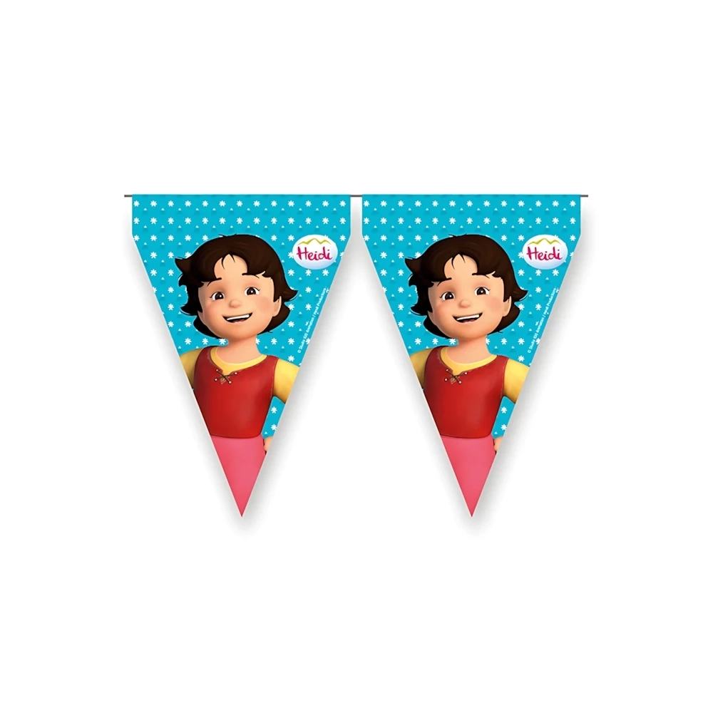 Festone bandierine Heidi, 1pz.