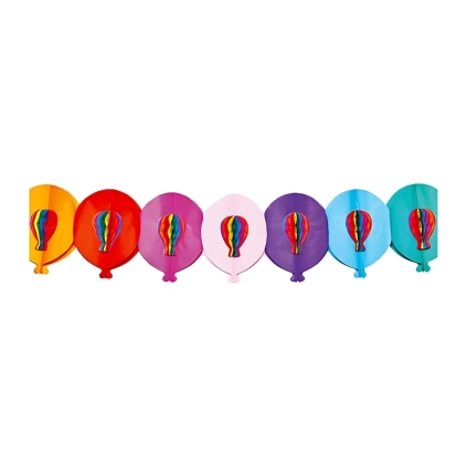 Festone bandierine Palloncini Fru Fru, 1pz.