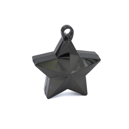 Pesetto per palloncini Stella 150gr Nero, 1pz.