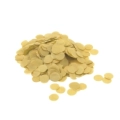 Coriandoli di carta crema per palloncini 1,8cm 15g, 1pz.