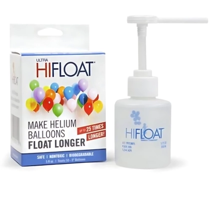 Hi Float 150ml, liquido per migliorare le prestazioni del palloncino in lattice, 1pz.