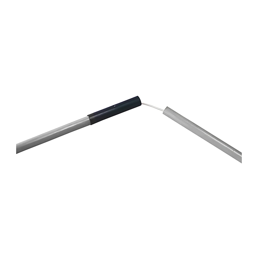 Tubi bianchi con filo elastico per archi 70cm. Confezione da 10 tubi.