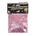 Polvere di Coriandoli rosa, 1 bustina da 50g.