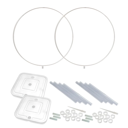 Kit Base grande e 2 Cerchi da 50 a 70cm, 1pz.
