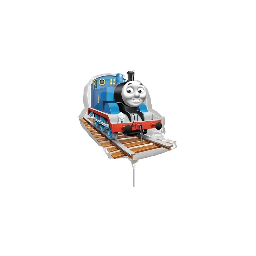 Palloncini Trenino Thomas mini shape 14" (35cm) in mylar, 5pz.