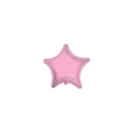 Palloncini Stella Rosa Baby mini shape 9" (22cm) in mylar, 5pz.