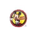Palloncino Topolino - Mickey Happy Birthday standard shape 18" (45cm) in mylar, 1pz.