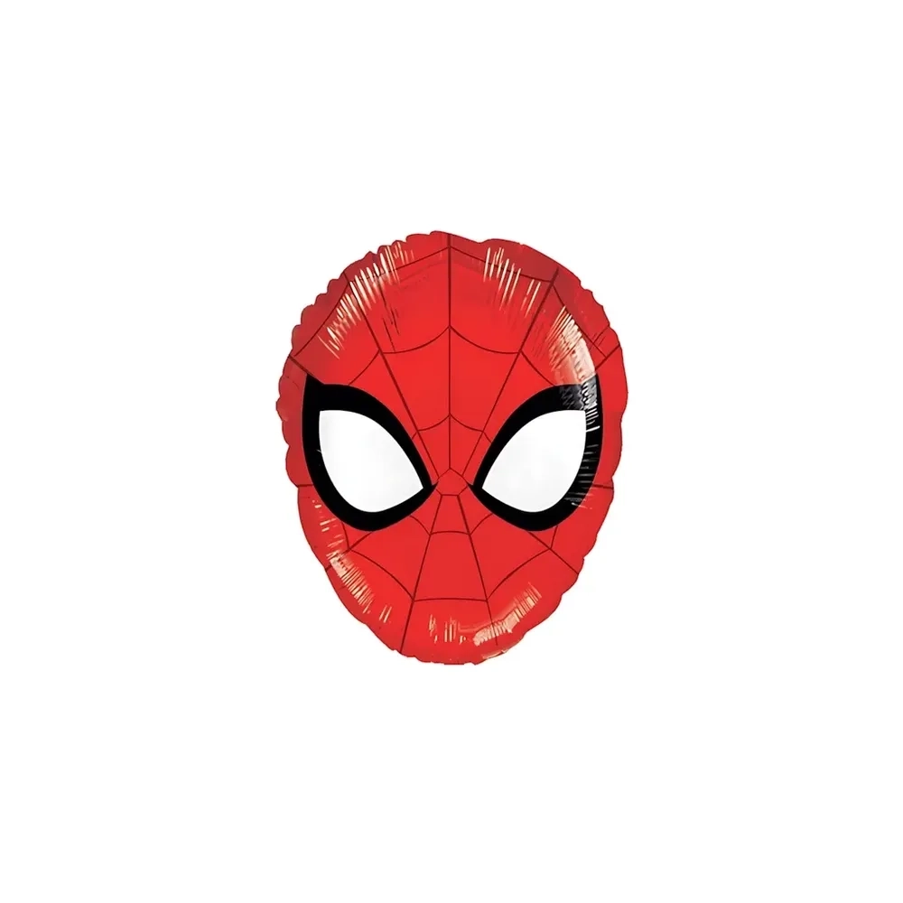 Palloncino Spiderman Testa standard shape 18" (45cm) in mylar, 1pz.