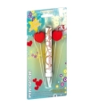 Candela fontana pirotecnica Happy Birthday + 2 Cuore, categoria F1, 3pz.