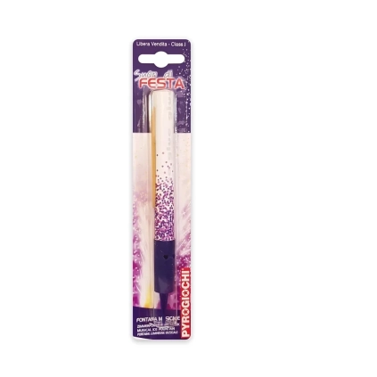 Candela fontana pirotecnica musicale Suon Di Festa, categoria F1, 1pz.