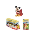 Candelina 3D Topolino numero 4, 1pz.