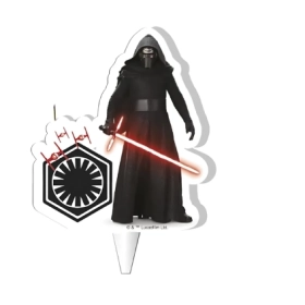 Candelina Kylo Ren Star Wars, 1pz.