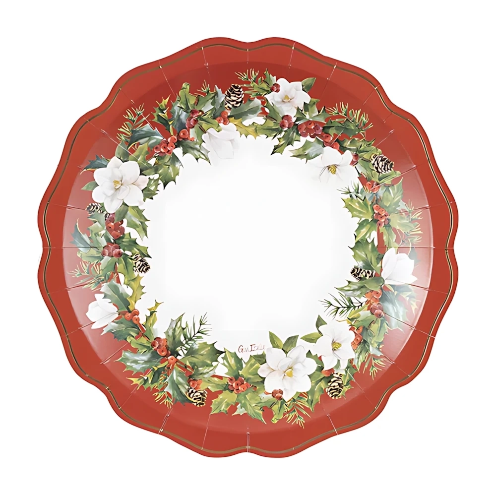 Piatti New Liberty Buon Natale 27cm, 8pz.