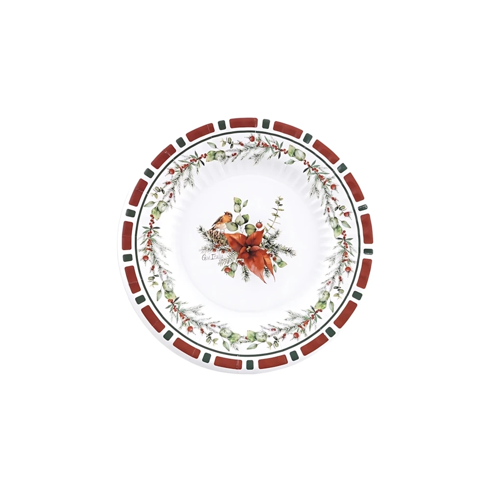 Piatti Christmas Eve 21cm, 8pz.