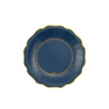 Piatti New Liberty Blue And Gold 27cm, 8pz.