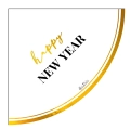Tovaglioli Happy New Year Clock 33X33cm, 16pz.