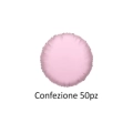 Palloncini tondo Rosa Chiaro standard shape 18" (45cm) in mylar, 50pz.