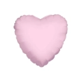 Palloncino cuore Rosa Chiaro super shape 36" (91cm) in mylar, 1pz.