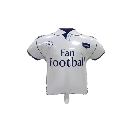 Palloncino Maglietta di Calcio super shape 27" (68cm) in mylar, 1pz.
