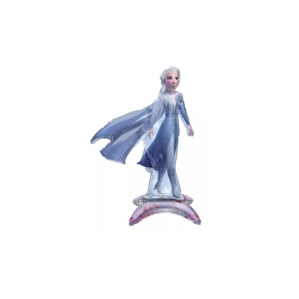 Palloncino Elsa Frozen 2 airloonz 25" (63cm) in mylar, 1pz.