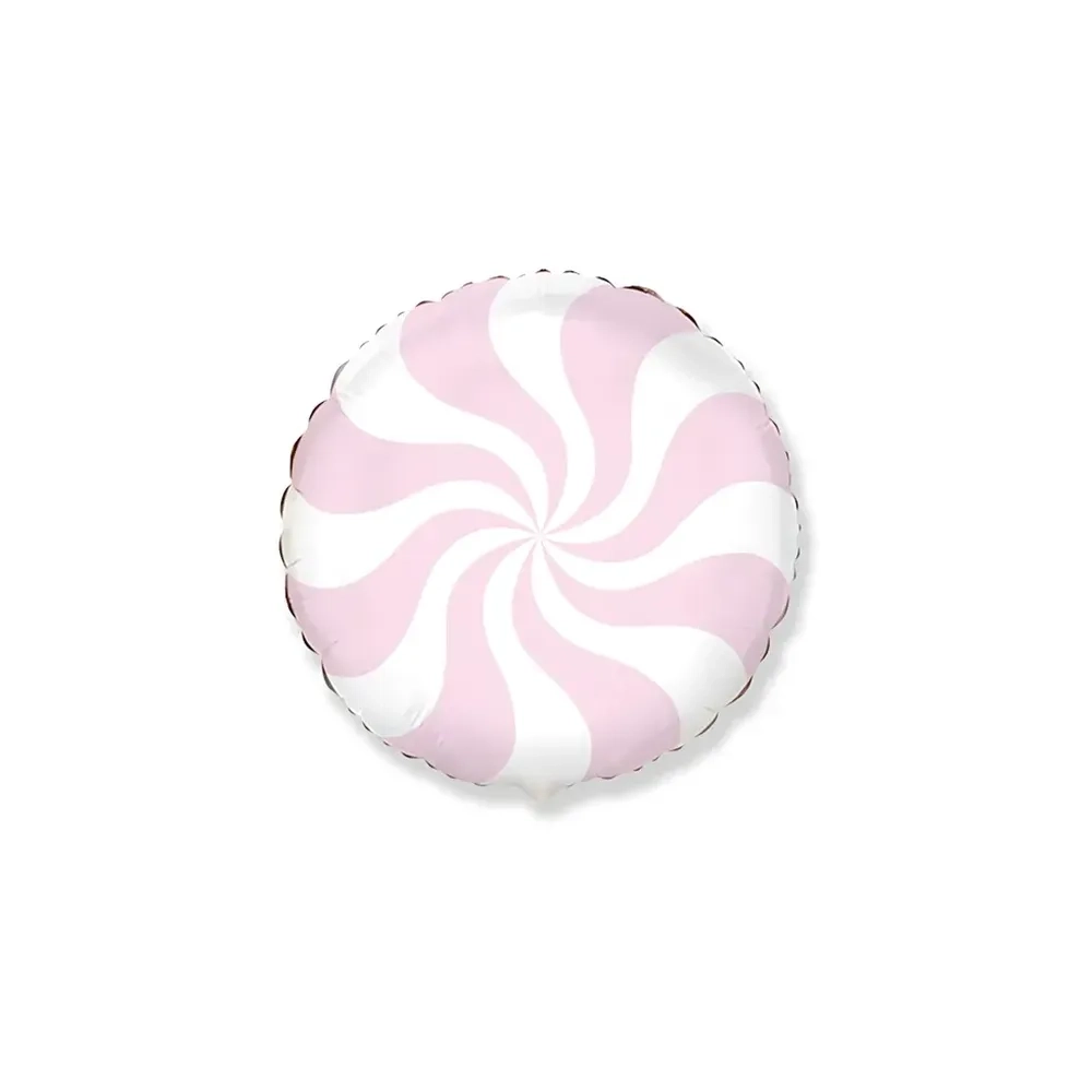 Palloncino Caramella Rosa Baby standard shape 18" (45cm) in mylar, 1pz.