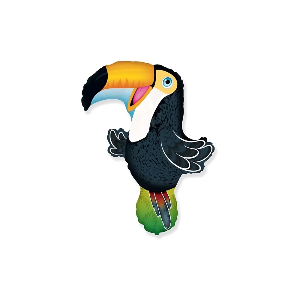 Palloncino Tucano super shape 29" (73cm) in mylar, 1pz.