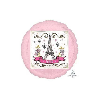 Palloncino Oui Oui Paris super shape 28" (71cm) in mylar, 1pz.