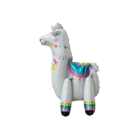 Palloncino Lama 3D super shape 37" (93cm) in mylar, 1pz.