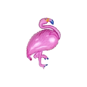 Palloncino Fenicottero Rosa super shape 29" (73cm) in mylar, 1pz.