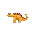 Palloncino 4D Dinosauro Stegosauroe giallo super shape 29" (73cm) in mylar, 1pz.
