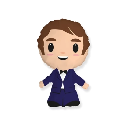 Palloncino Sposo super shape 39" (99cm) in mylar, 1pz.