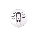 Palloncino Bad Girl argento standard shape 18" (45cm) in mylar, 1pz.
