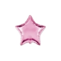 Palloncino Stella Rosa Chiaro standard shape 18" (45cm) in mylar, 1pz.