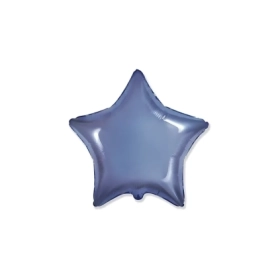Palloncino Stella Lilla standard shape 18" (45cm) in mylar, 1pz.