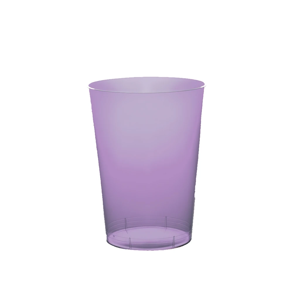 Bicchieri Lilla 200cc in plastica riutilizzabile, 50pz.