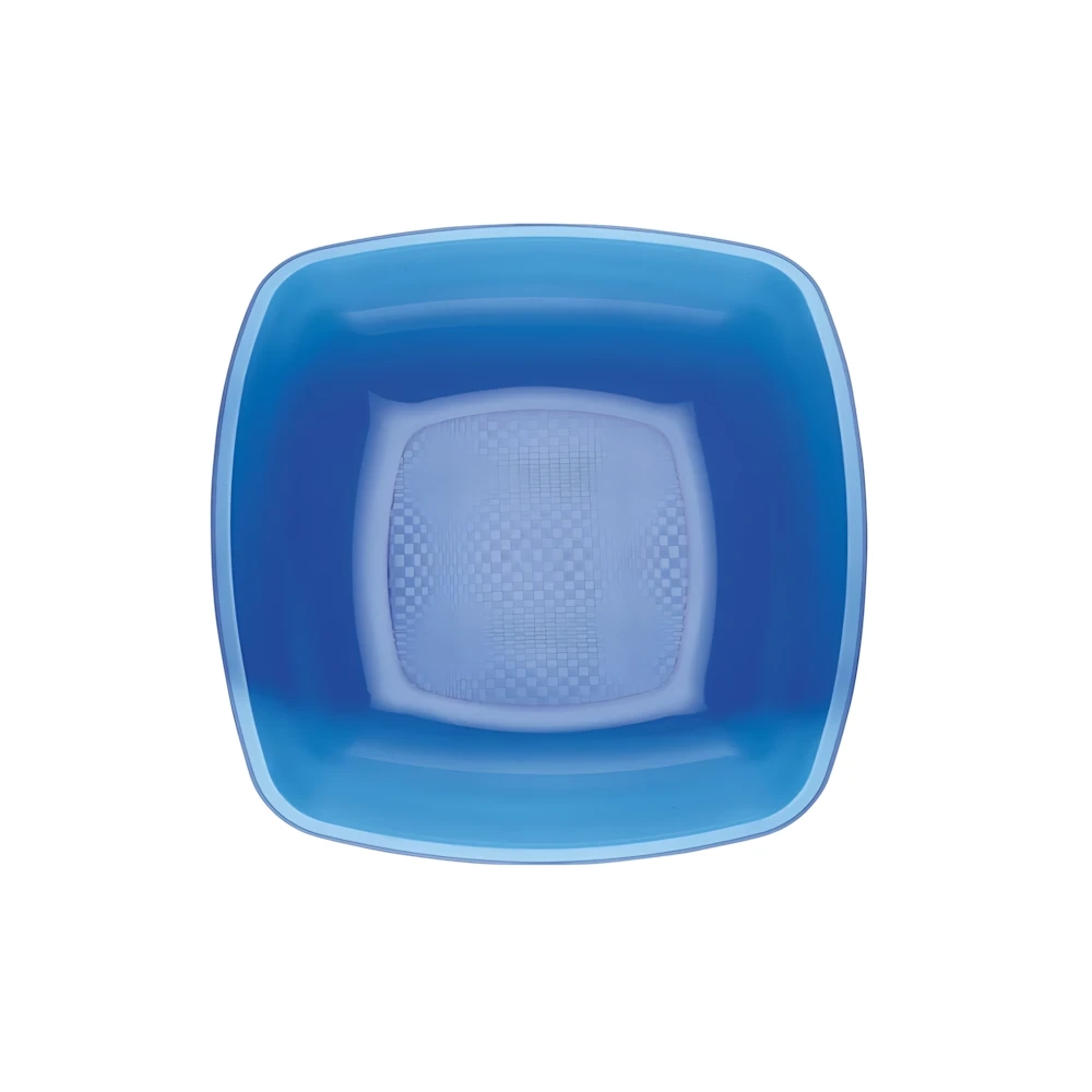 Piatti Fondi Blu Trasparente, 12 pz.