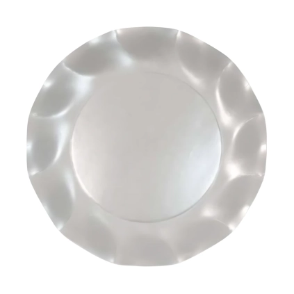 Piatti Grandi Bianco Perla 10pz