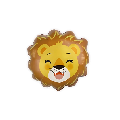 Palloncino Leone largo 23" (58cm), 1pz.