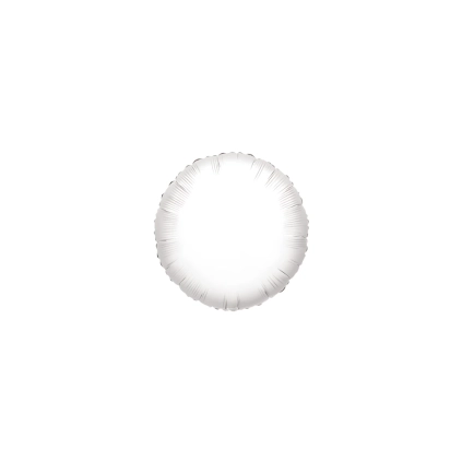 Palloncino Tondo Bianco 4" (10cm) con valvola, 5pz.