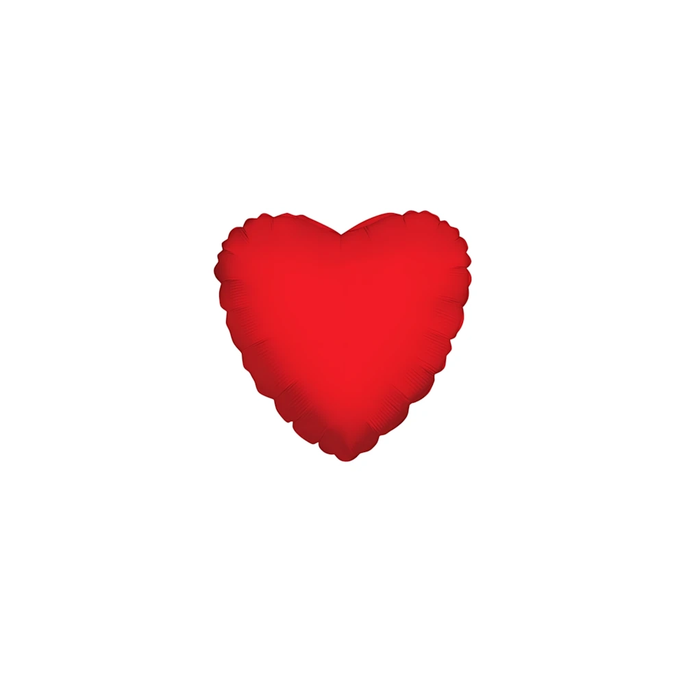 Palloncino Cuore Rosso 9" (22cm) con valvola, 5pz.