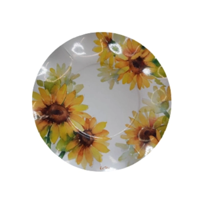 Piatti Piccoli girasoli, Sunflower da 21cm, 8pz.
